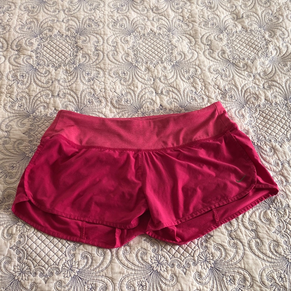 Nike Fuchsia Women's Athletic Shorts